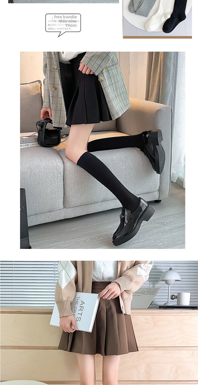 Y2K Schoolgirl Slouch Socks - The "Brutal" Music Video Vibe