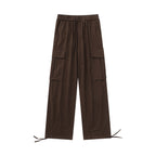 New Retro Cargo Pants Japanese Style Trendy Street Wide-Leg Pants Fashion Unisex Casual Pants Hot Girl
