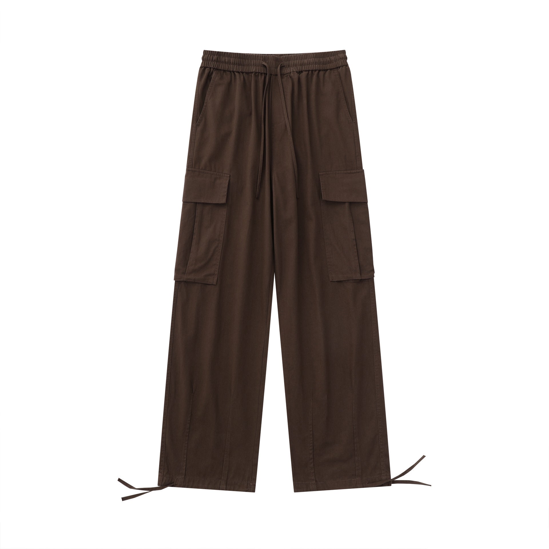 New Retro Cargo Pants Japanese Style Trendy Street Wide-Leg Pants Fashion Unisex Casual Pants Hot Girl