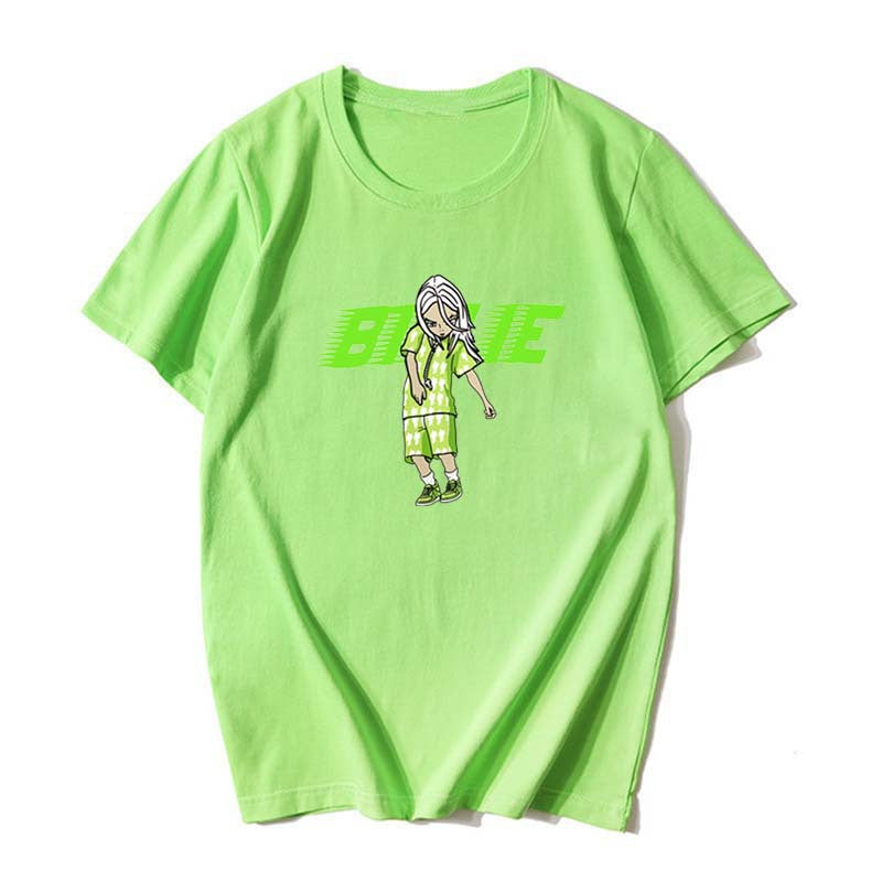 Same Style as Stars Billie Series of Unique Trendy Styles Short Sleeve T Shirt