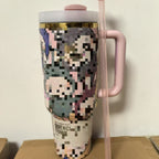 Star Custom stanley Stanley New340oz Large Capacity Car Cup Ice Block Cup304Stainless Steel Water Cup Thermos Cup