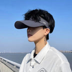 K-Pop Airport Style Sun Visor - UV Protection Sport Hat