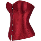 Star Custom Hot-Selling Satin Back-Tie Waist Cincher Dress Tummy Control Waist Support Shapewear Fishbone Corset【None T Pants】Shaping