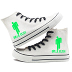 Same Style as Stars BILLIE Canvas shoes for men and women, Korean style breathable couple shoes