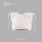 Same Style as Stars2025Winter Essential Cat Ear Tassel Hat for Women, Thickened Warm Knitted Hat, Fashionable Versatile Autumn Winter Cute Quality Style