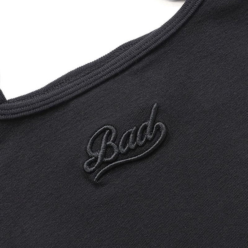 Star Custom South Korea badblood bcac  Style Spicy Girl Tank Top Camisole Women's Casual Slim Fit Niche Base Shirt