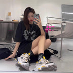 100%100% Cotton Fashion Trendy Brand Short Sleeve t Korean Style Women's Loose Hong Kong Style Heavy Rhinestone Slimming Half Sleeve Top