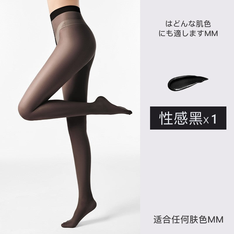 "Teenage Dream" Star Rhinestone Tights - Sheer Sparkle Mesh