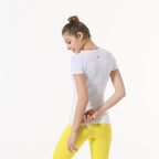 Star Custom SWIFT SPEED Yoga Clothes Women's Top Sexy Quick-Drying Gym Sports Morning Exercise Running Round Neck Short Sleeve TS