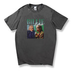 Celebrity Style Pure Cotton Short Sleeve Billie Printing T Shirt New Top