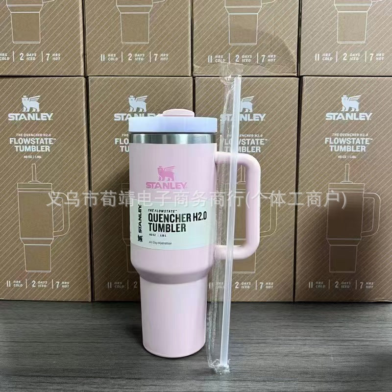 Star Custom stanley Stanley New340oz Large Capacity Car Cup Ice Block Cup304Stainless Steel Water Cup Thermos Cup