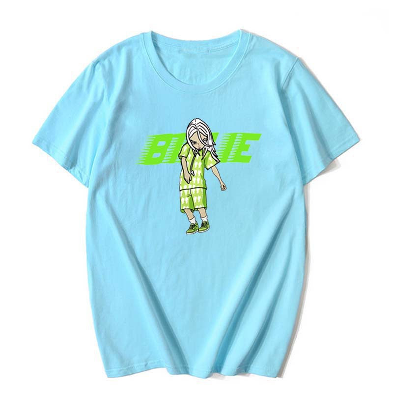 Same Style as Stars Billie Series of Unique Trendy Styles Short Sleeve T Shirt