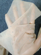 "Teenage Dream" Star Rhinestone Tights - Sheer Sparkle Mesh