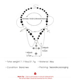 Celebrity Style Jewelry Niche Design Hot Girl Imitation Pearl Tassel Heart Cross Butterfly Versatile Necklace for Women