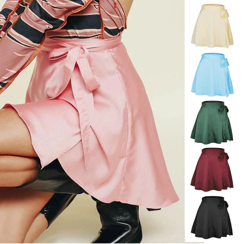 Grunge Fairy Wrap Skirt - Asymmetrical Cut