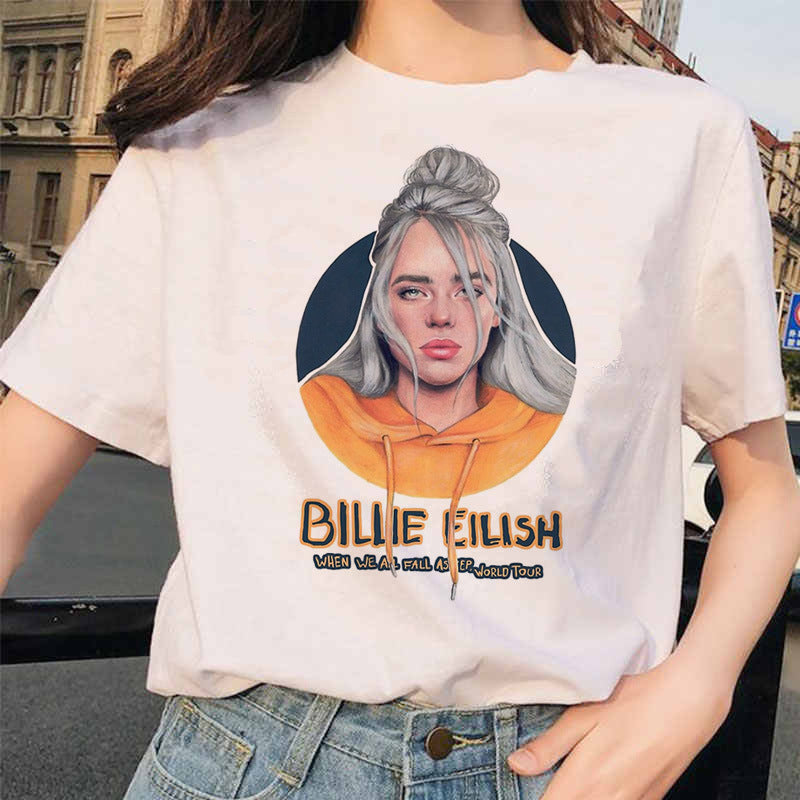 Same Style as Stars Billie Girl with a Pearl Earring World Famous Painting by Vermeer Short Sleeve T T-shirt Women's Bottoming Shirt