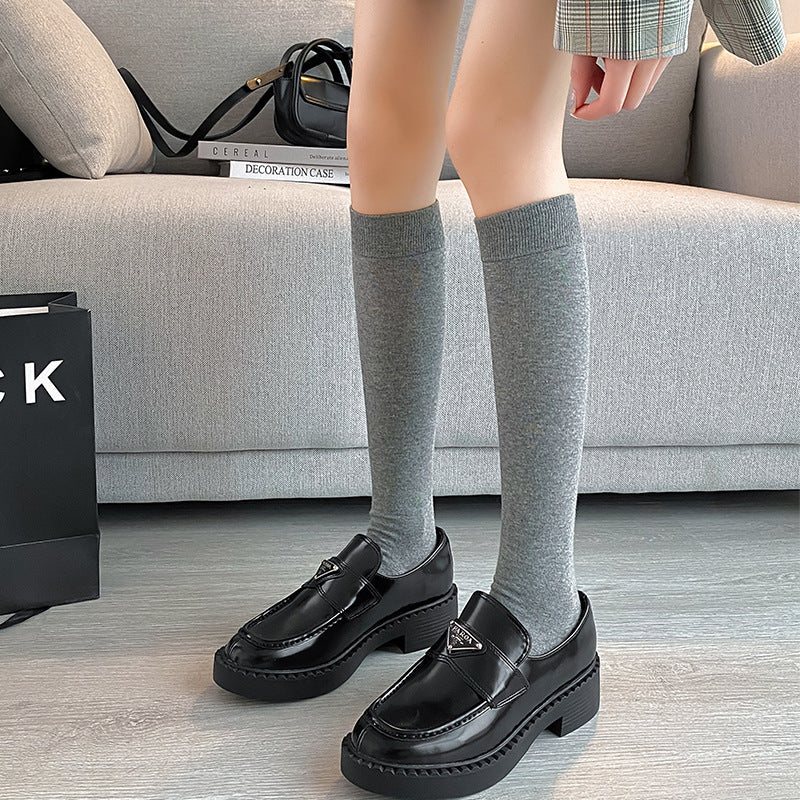 Y2K Schoolgirl Slouch Socks - The "Brutal" Music Video Vibe