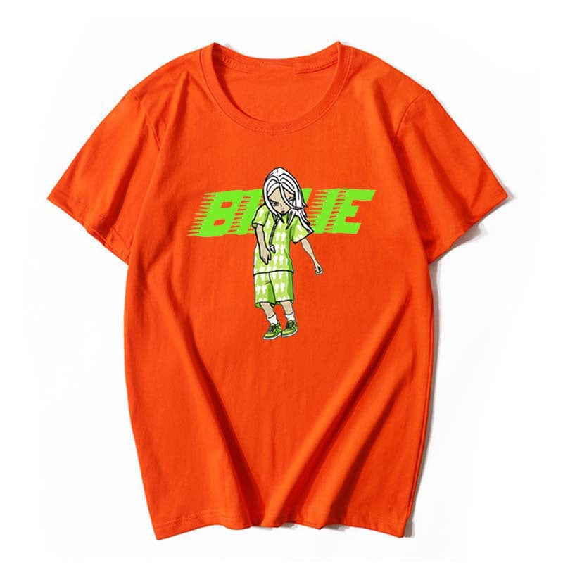 Same Style as Stars Billie Series of Unique Trendy Styles Short Sleeve T Shirt