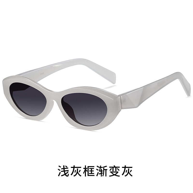 Cat Eye Sunglasses PA Same Style Personality Hot Girl Style Sunglasses Fashion Glasses9069Ultraviolet Ray