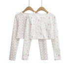 2025Autumn New Sexy Hot Girl Outfit Floral Fleece Sexy Cardigan Slim Fit Slimming Jacket