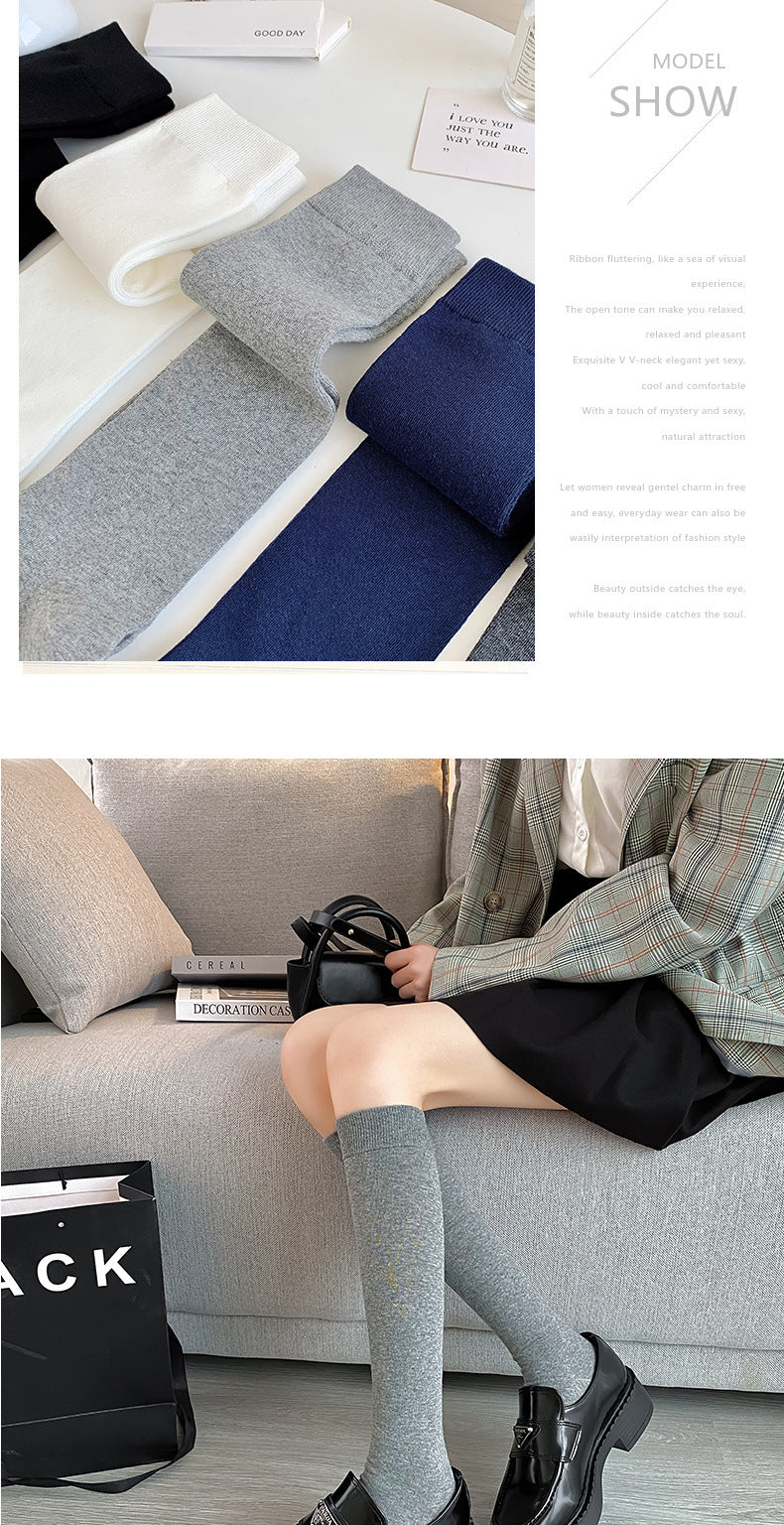 Y2K Schoolgirl Slouch Socks - The "Brutal" Music Video Vibe