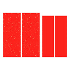 2026Four-Character Spring Festival Couplets Paper Red Tracing Practice Spring Festival Paper Thousand-Year Red Xuan Paper Gold-Sprinkled Red Paper Blank Couplets Paper