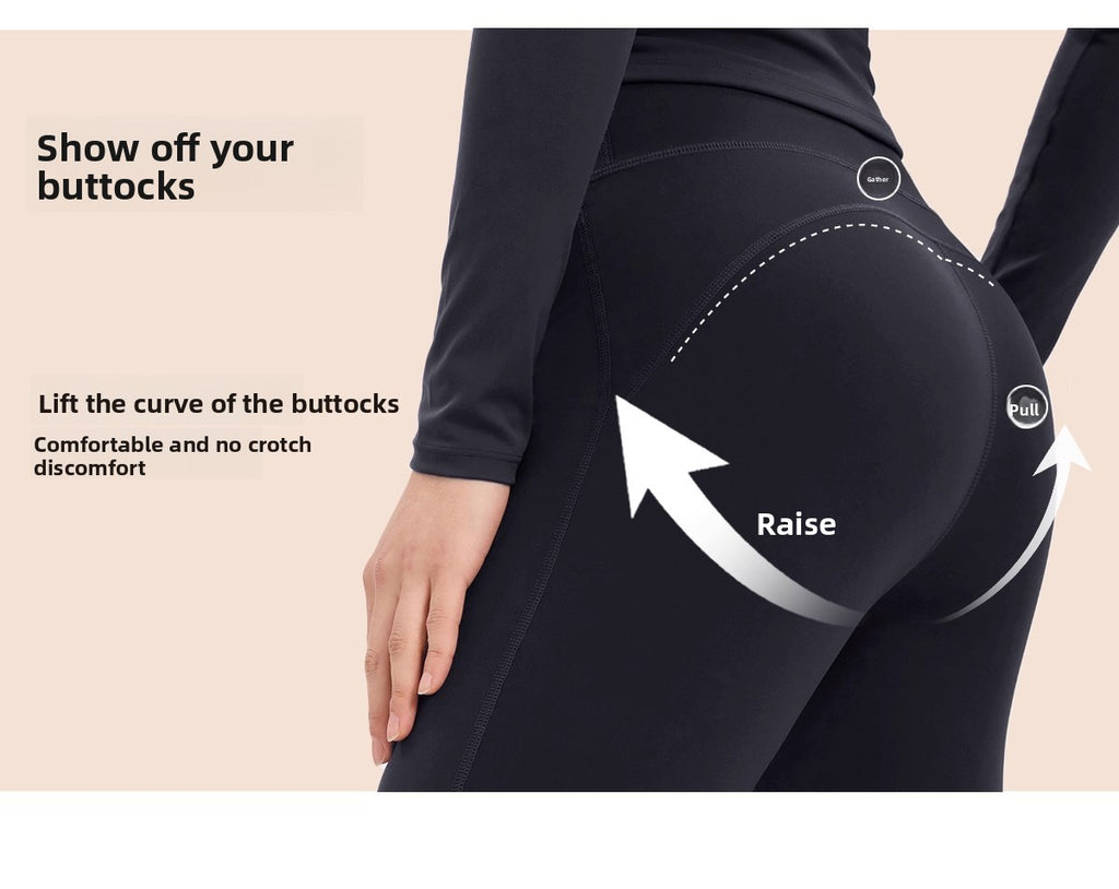 Custom Celebrity Design v2025New Autumn Winter Flared Shark Pants Slimming Yoga Fleece Casual Shark Pants