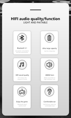 "It Girl" Aesthetic Wireless Headphones - Silver Y2K Tech