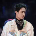 Same Style as Stars2025New Paisley Small Cashew Deformed Insect Satin70Silk Scarf Scarf Headscarf Fashion Design Small Water Drop Square Scarf Decoration Matching Headscarf