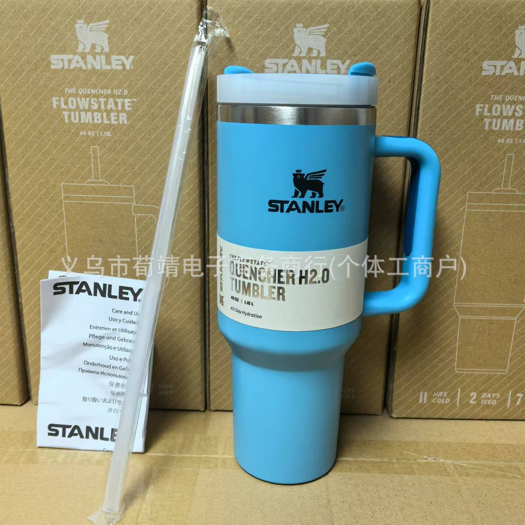 Star Custom stanley Stanley New340oz Large Capacity Car Cup Ice Block Cup304Stainless Steel Water Cup Thermos Cup