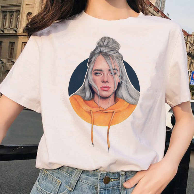 Same Style as Stars Billie Girl with a Pearl Earring World Famous Painting by Vermeer Short Sleeve T T-shirt Women's Bottoming Shirt