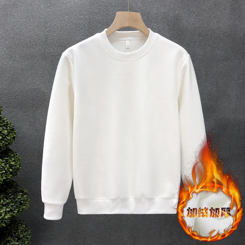 Men's Crew Neck Sweatshirt2024New Spring Autumn Winter Cool Loose Men's Smiley Face Long Sleeve Casual Trendy Jacket