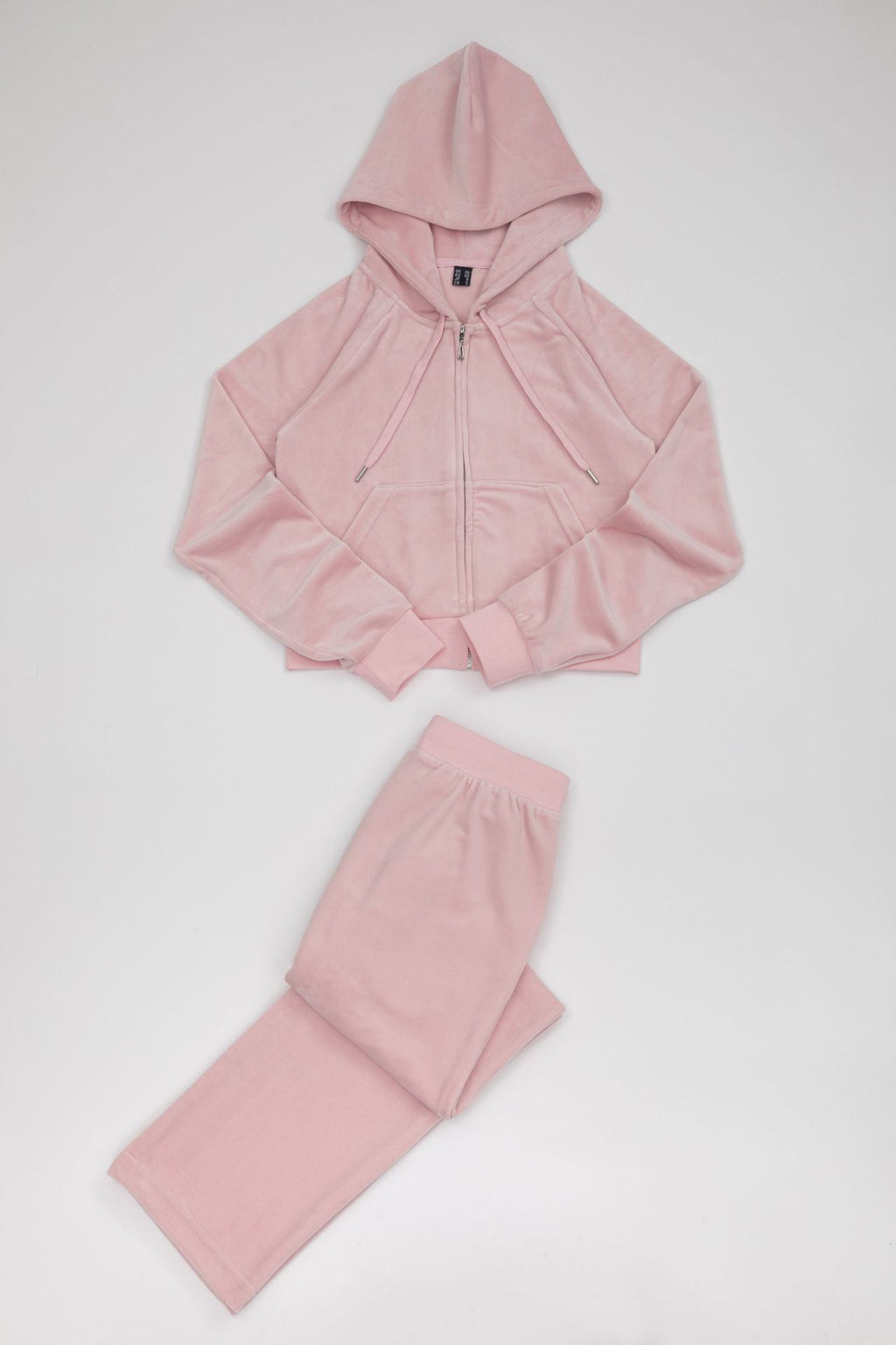 Y2K "McBling" Velour Tracksuit - Mint Green 2000s Aesthetic