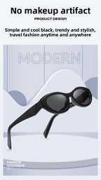 Cat Eye Sunglasses PA Same Style Personality Hot Girl Style Sunglasses Fashion Glasses9069Ultraviolet Ray