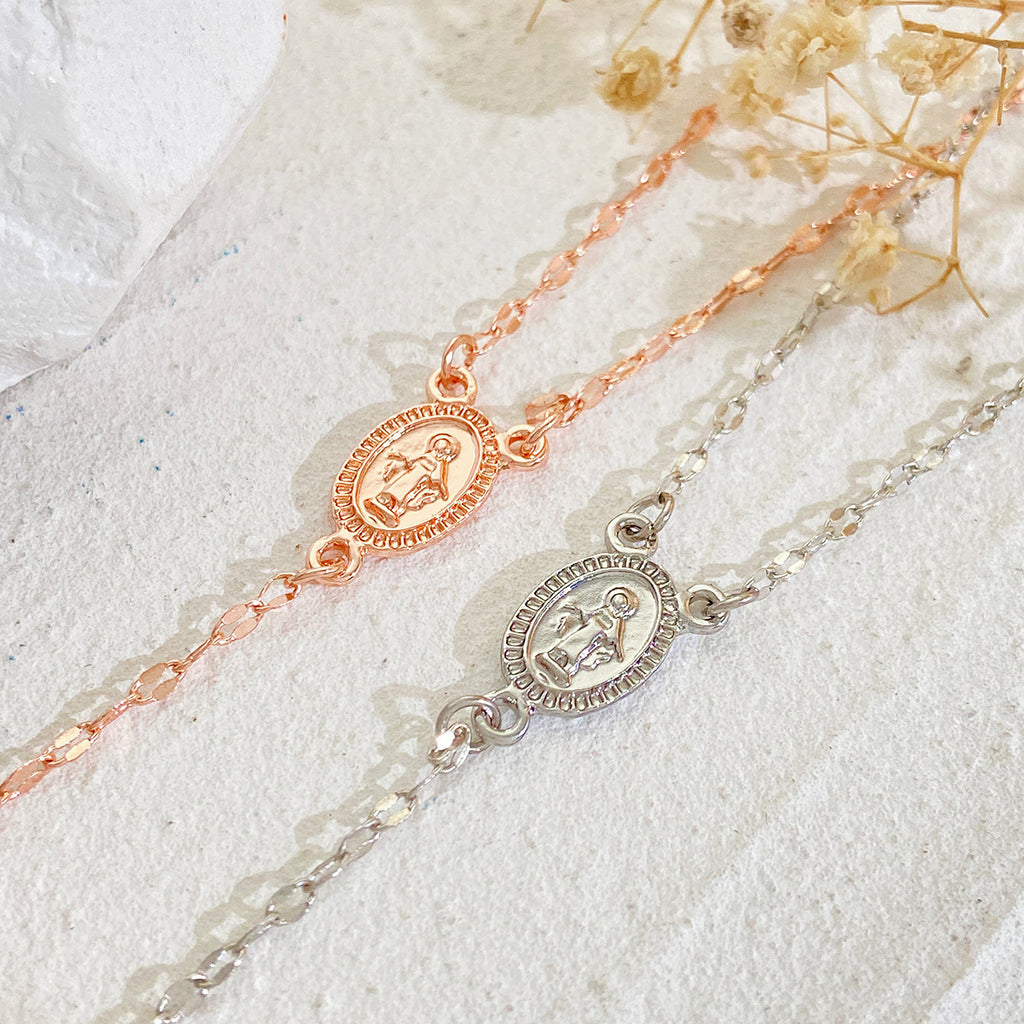 Celebrity Style Popular Cross Long Chain Necklace for Women Easter Trendy Jewelry Sexy Tassel Virgin Mary Pendant