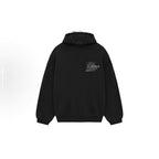 New Essentials Silicone Style Autumn Winter Double Row Letter Print Fleece-Lined Hoodie HOODIE