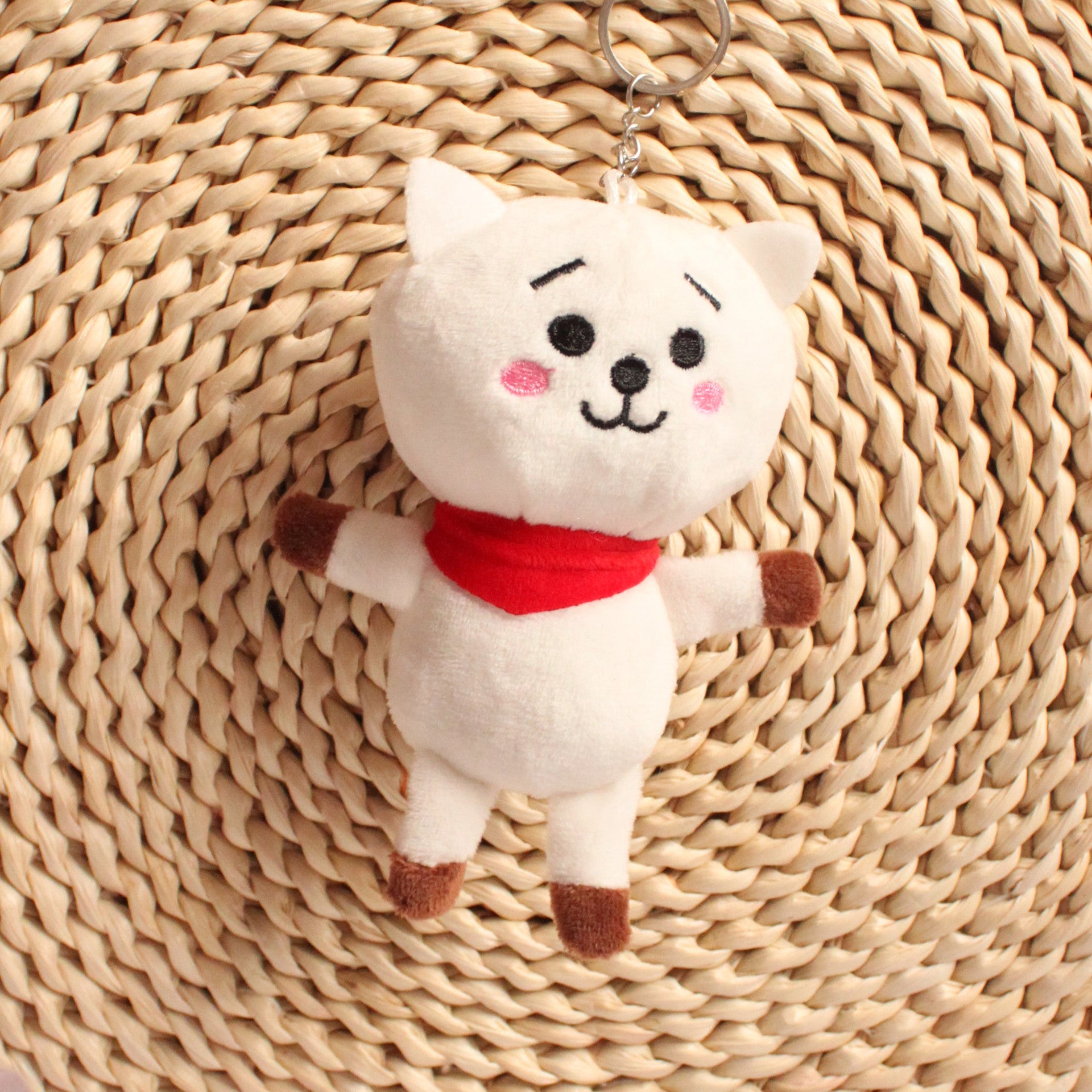New Japanese Style Cartoon Cute Girly Plush Doll Clothing Bag Pendant Brooch Accessories