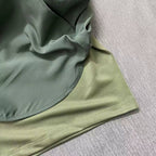 Women's Yoga Pants Sports Summer Thin Quick-Dry Fake Two-Piece Anti-Exposure Shorts Double Layer Running Gym