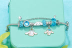 Hot Selling Sanrio Beaded Bracelet Cartoon Kuromi Labubu Beaded Bracelet Women's Accessories