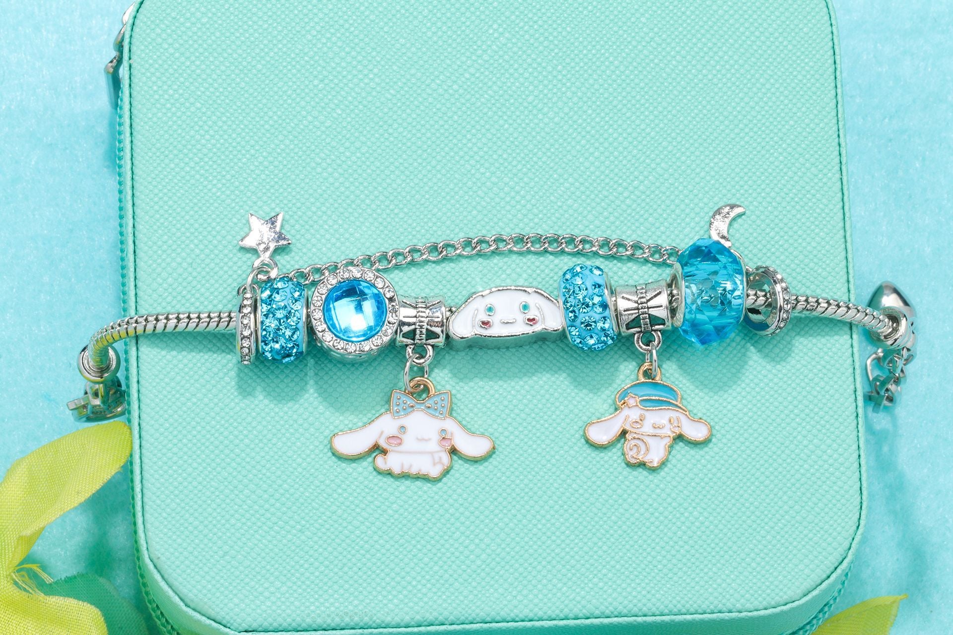 Hot Selling Sanrio Beaded Bracelet Cartoon Kuromi Labubu Beaded Bracelet Women's Accessories