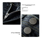 Rockstar Girlfriend High-Waist Cigarette Jeans - Noir Black