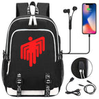 Celebrity Style Trend Billie Teenage Primary and Secondary School Students Schoolbag USB Men's and Women's Casual Backpack