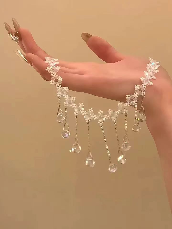 Star Custom 2025New Year's Exaggerated Punk Necklace y2k Irregular Subculture Hip-Hop Trend Unisex Niche Collarbone Chain