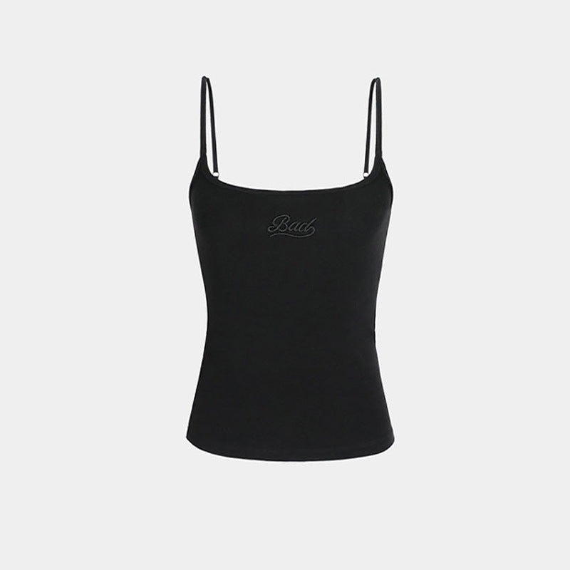 Star Custom South Korea badblood bcac  Style Spicy Girl Tank Top Camisole Women's Casual Slim Fit Niche Base Shirt