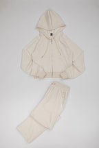 Y2K "McBling" Velour Tracksuit - Mint Green 2000s Aesthetic