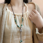 Star Custom 2025New Year's Exaggerated Punk Necklace y2k Irregular Subculture Hip-Hop Trend Unisex Niche Collarbone Chain