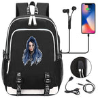 Celebrity Style Trend Billie Teenage Primary and Secondary School Students Schoolbag USB Men's and Women's Casual Backpack