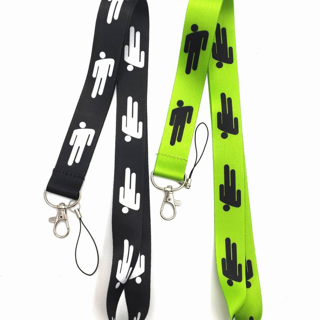 Celebrity Style Hot Sale Billie Celebrity Phone Lanyard Long Style Badge Keychain