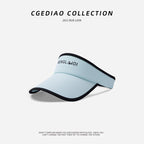 K-Pop Airport Style Sun Visor - UV Protection Sport Hat