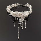 Star Custom 2025New Year's Exaggerated Punk Necklace y2k Irregular Subculture Hip-Hop Trend Unisex Niche Collarbone Chain